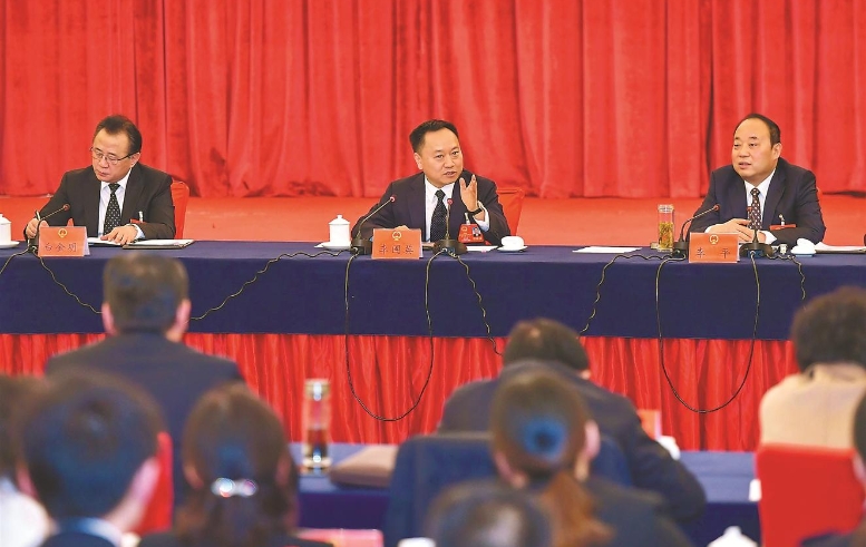 李國英參加阜陽代表團(tuán)審議《政府工作報(bào)告》